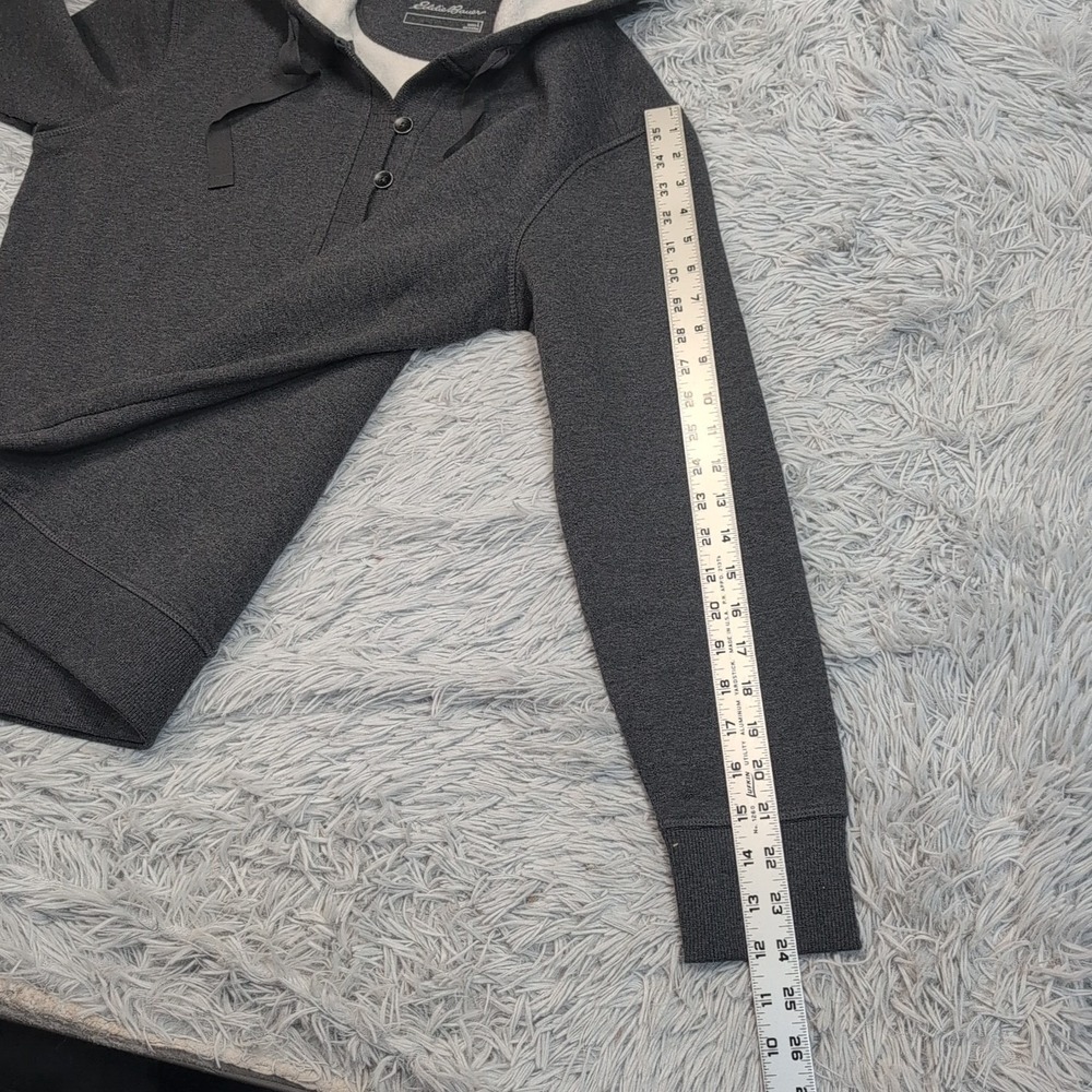 Eddie Bauer Sweatshirt Womens L Gray Hoodie Soft Gorpcore Comfort Casual - Picture 5 of 11